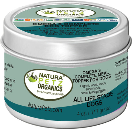 Omega 3 & 6 Complete Meal Topper For Dogs & Cats* - Nutritional Omega 3 Meal Topper For Dogs & Cats* | Dog Food Toppers | pethousekh