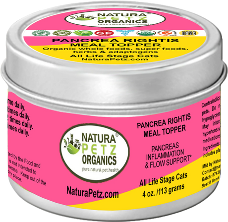 Pancrea Rightis Max Meal Topper* Pancreas Inflammation & Flow Support* For Dogs & Cats* | Dog Food Toppers | pethousekh