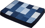Patched Denim Dog Bed | Pet Beds | pethousekh