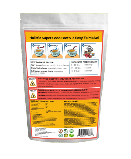 Petz Kitchen Goats Milk Bone Broth for Pets Antioxidant Support | Animal Vitamins & Supplements | pethousekh