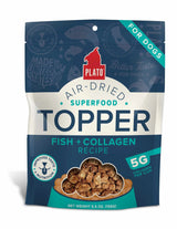 Plato Food Topper Fish & Collagen Recipe | Food Toppers | pethousekh