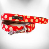 Polka Dot Dog Leads | Dog Collars | pethousekh