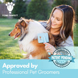 Professional Curved Slicker Brush for Long Haired Pets | Tools | pethousekh