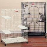 ProSelect Foldable Cat Cage 35.5Lx24Wx48 | Cat Cages | pethousekh