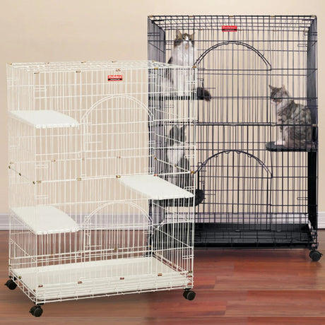 ProSelect Foldable Cat Cage 35.5Lx24Wx48 | Cat Cages | pethousekh