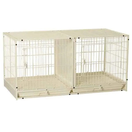 PS Color Modular Cage w/PlasTry Wht | ProCages & Kennels | pethousekh