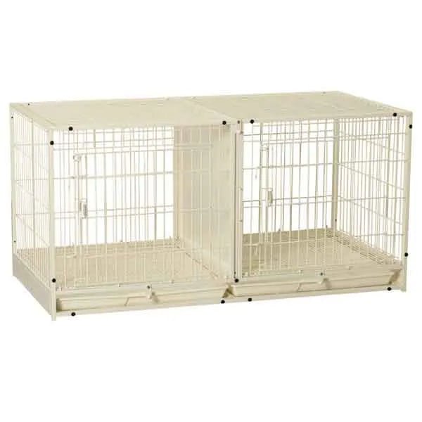 PS Color Modular Cage w/PlasTry Wht | ProCages & Kennels | pethousekh