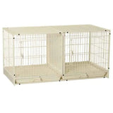 PS Color Modular Cage w/PlasTry Wht | ProCages & Kennels | pethousekh