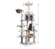 Real Wood Cat Climber Play House With Playhouse, Basket | Scratchers | pethousekh