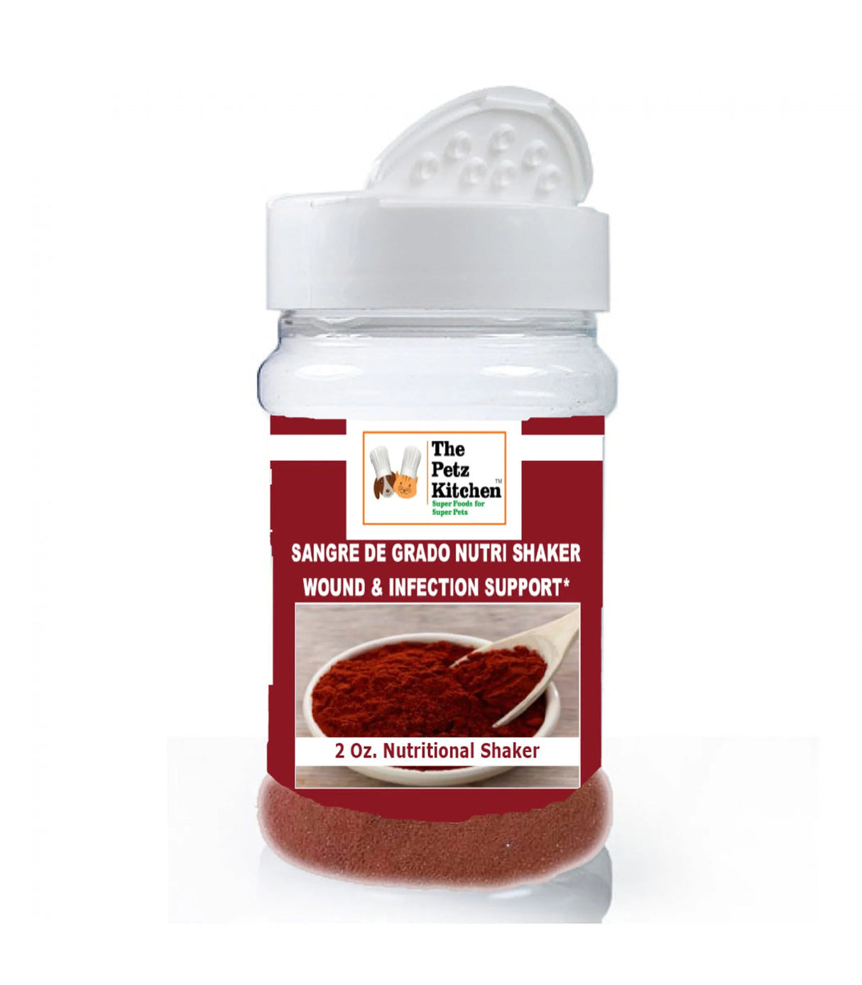 Sangre De Grado - Wound & Infection Support* The Petz Kitchen - Organic & Human Grade Ingredients & Shakers For Home Prepared Meals & Treats | Animal Vitamins & Supplements | pethousekh