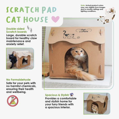 Scratch Pad Cat House | Cat Houses | pethousekh
