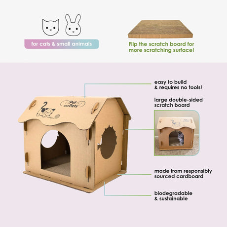Scratch Pad Cat House | Cat Houses | pethousekh