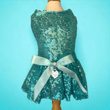 Sequin Glam Sniffany Dog Dress | Dog Clothes | pethousekh