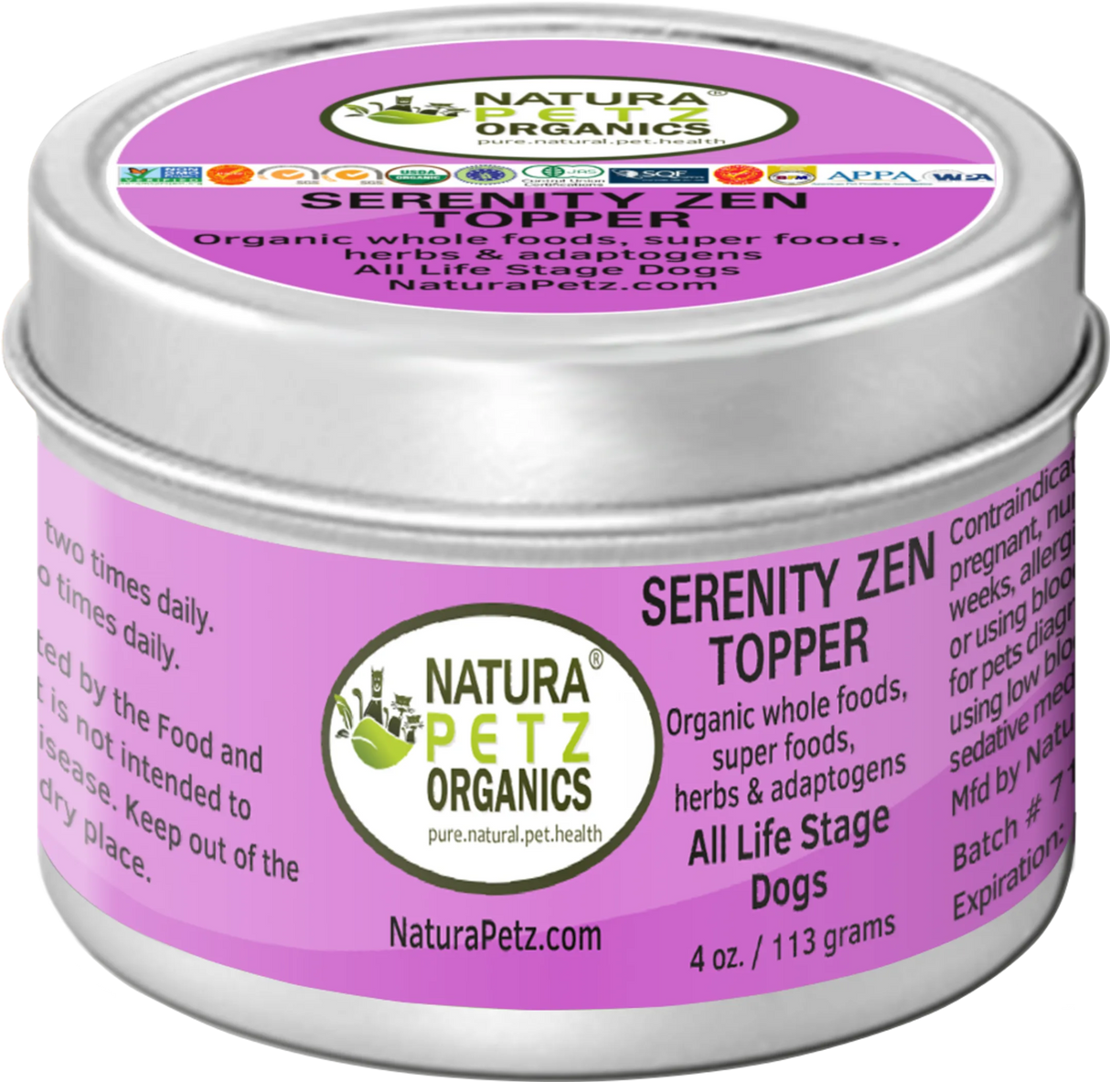 Serenity Zen Anti - Stress Meal Topper For Dogs And Cats | Dog Food Toppers | pethousekh