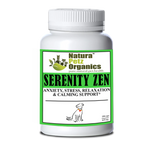 Serenity Zen - Anxiety, Stress, Relaxation & Multi - Systems Calming Support Dogs & Cats* | Animal Vitamins & Supplements | pethousekh