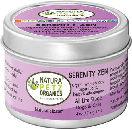 Serenity Zen - Anxiety, Stress, Relaxation & Multi - Systems Calming Support Dogs & Cats* | Animal Vitamins & Supplements | pethousekh