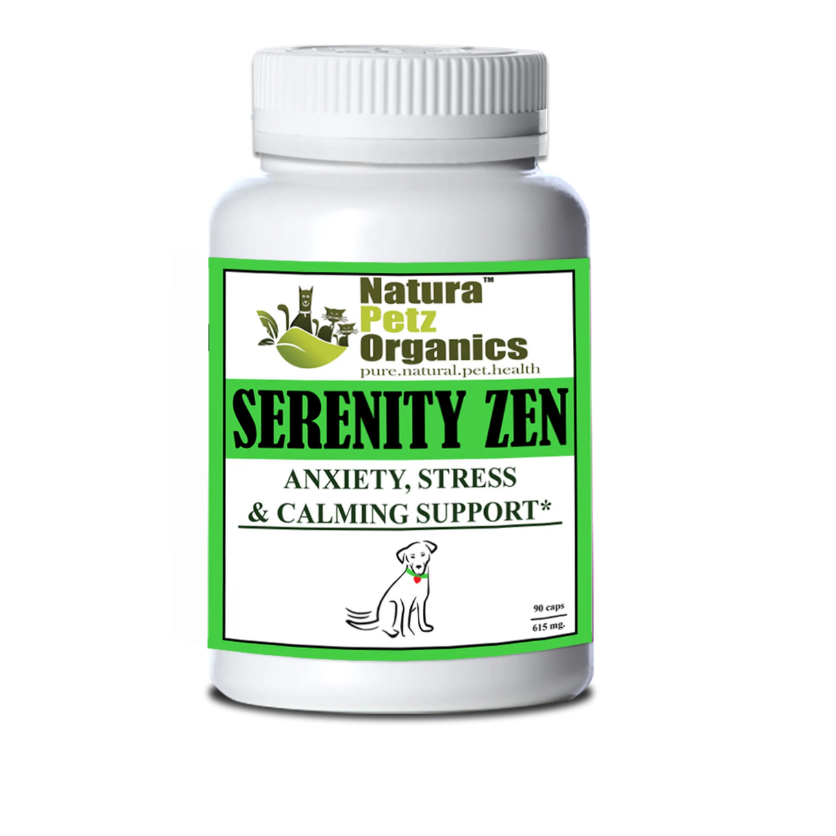 Serenity Zen - Anxiety, Stress, Relaxation & Multi - Systems Calming Support Dogs & Cats* | Animal Vitamins & Supplements | pethousekh