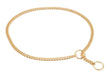Slip Curve Show Chain Collar (24 in x 1.6 mm) | Dog Collars | pethousekh