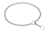 Slip Curve Show Chain Collar (24 in x 1.6 mm) | Dog Collars | pethousekh