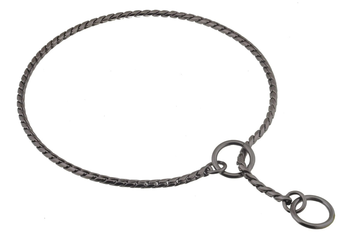 Slip Snake Show Chain Collar (16 in x 5.5mm) | Dog Collars | pethousekh