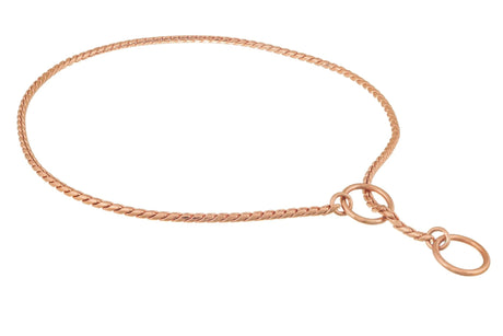 Slip Snake Show Chain Collar (18 in x 3.8mm) | Dog Collars | pethousekh