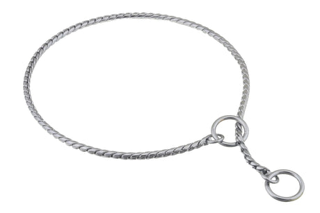 Slip Snake Show Chain Collar (18 in x 5.5mm) | Dog Collars | pethousekh