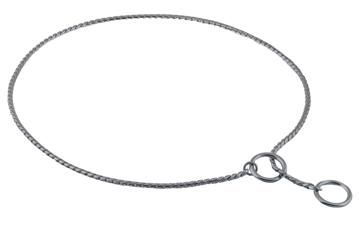 Slip Snake Show Chain Collar (30 in x 3.0mm) | Dog Collars | pethousekh