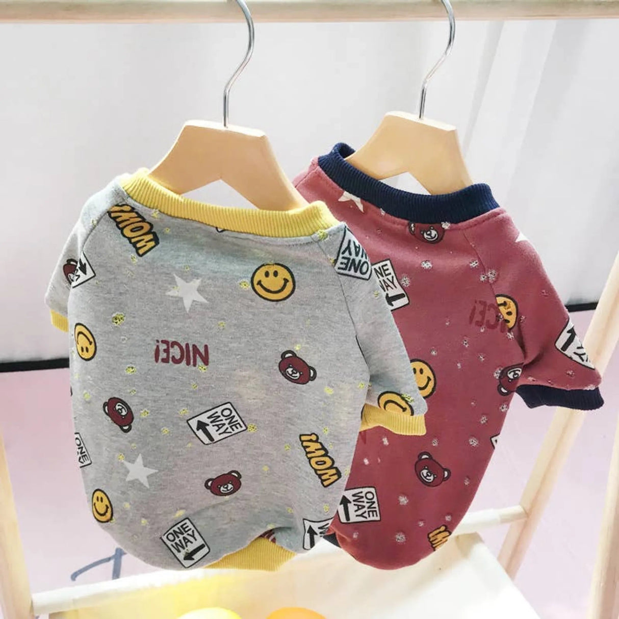Smile Everyday - Matching Pet and Owner Clothing Set | Apparel | pethousekh