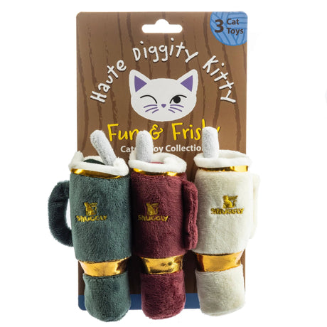 Snuggly Cup Stocking Stuffers Christmas Cat Nip Toys | Cat Toys | pethousekh