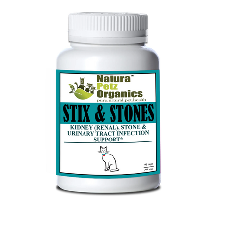 Stix And Stones Capsules* Kidney, Urinary Tract Infection & Stone Support* | Animal Vitamins & Supplements | pethousekh