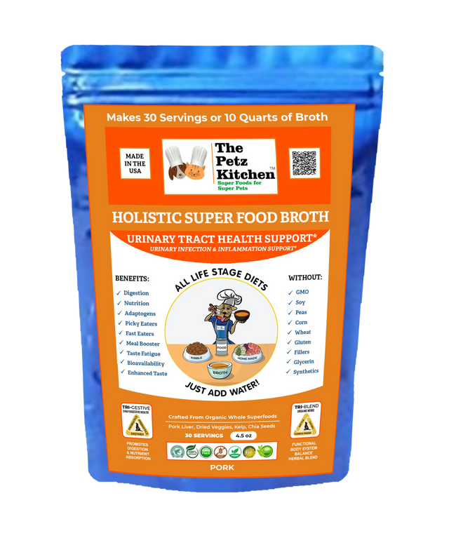 Super Food Broth Urinary Tract Health Support* The Petz Kitchen Dogs Cats | Animal Vitamins & Supplements | pethousekh