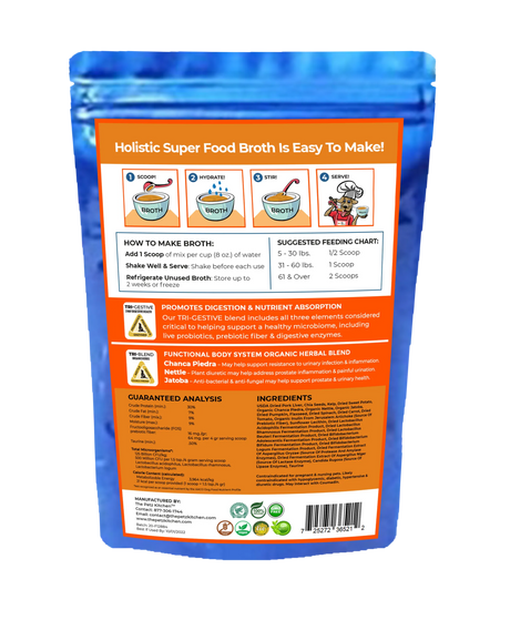 Super Food Broth Urinary Tract Health Support* The Petz Kitchen Dogs Cats | Animal Vitamins & Supplements | pethousekh