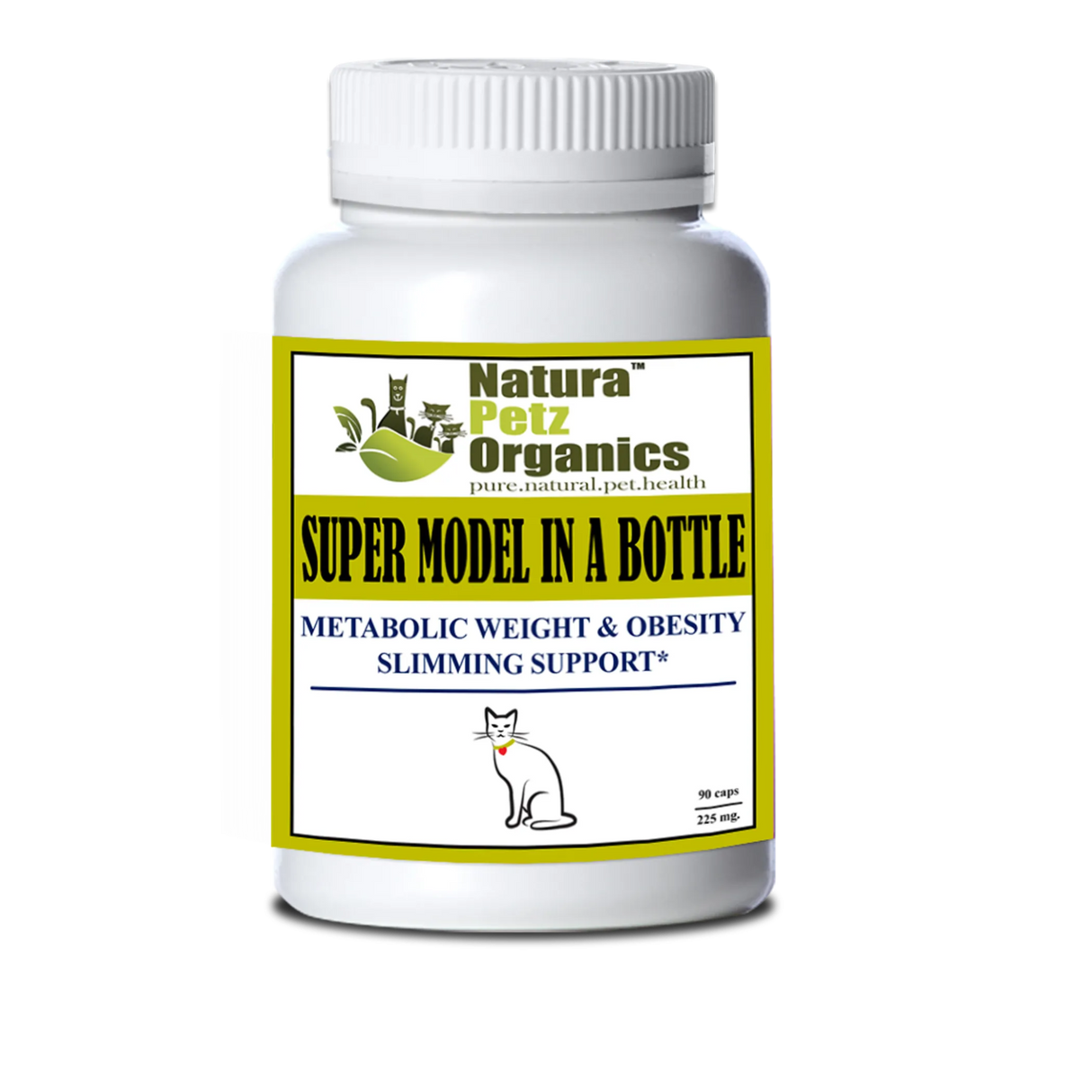 Super Model In A Bottle - Metabolic Weight & Obesity Slimming Support* Adult & Senior Pets* | Animal Vitamins & Supplements | pethousekh