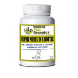 Super Model In A Bottle - Metabolic Weight & Obesity Slimming Support* Adult & Senior Pets* | Animal Vitamins & Supplements | pethousekh