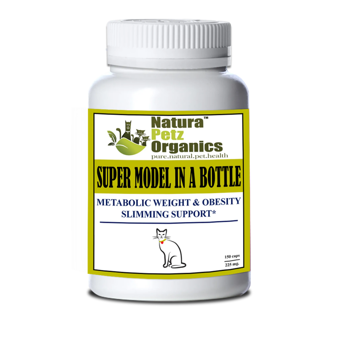 Super Model In A Bottle - Metabolic Weight & Obesity Slimming Support* Adult & Senior Pets* | Animal Vitamins & Supplements | pethousekh
