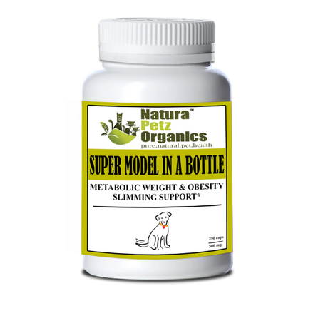 Super Model In A Bottle - Metabolic Weight & Obesity Slimming Support* Adult & Senior Pets* | Animal Vitamins & Supplements | pethousekh