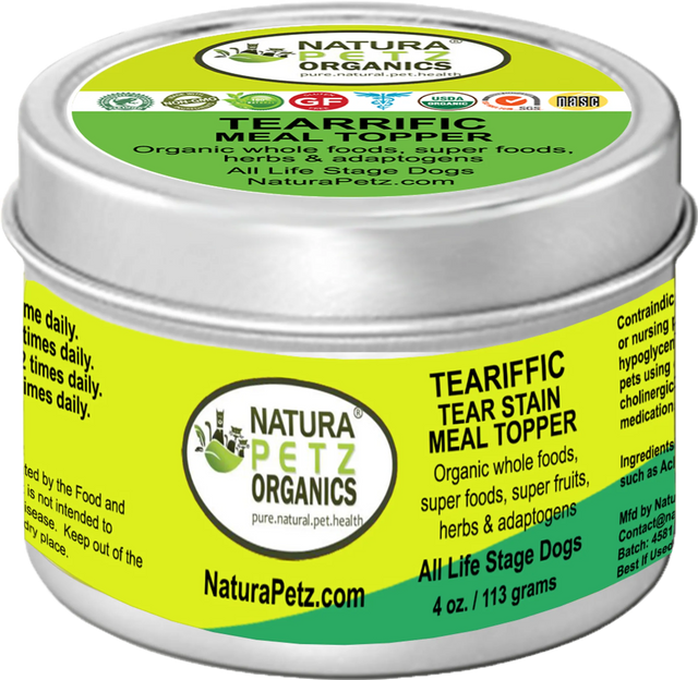 Teariffic Meal Topper Tear Stain Support For Dogs And Cats | Dog Food Toppers | pethousekh