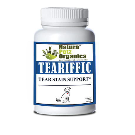 Teariffic - Tear Stain Support For Dogs* Tear Stain Support For Cats* | Animal Vitamins & Supplements | pethousekh