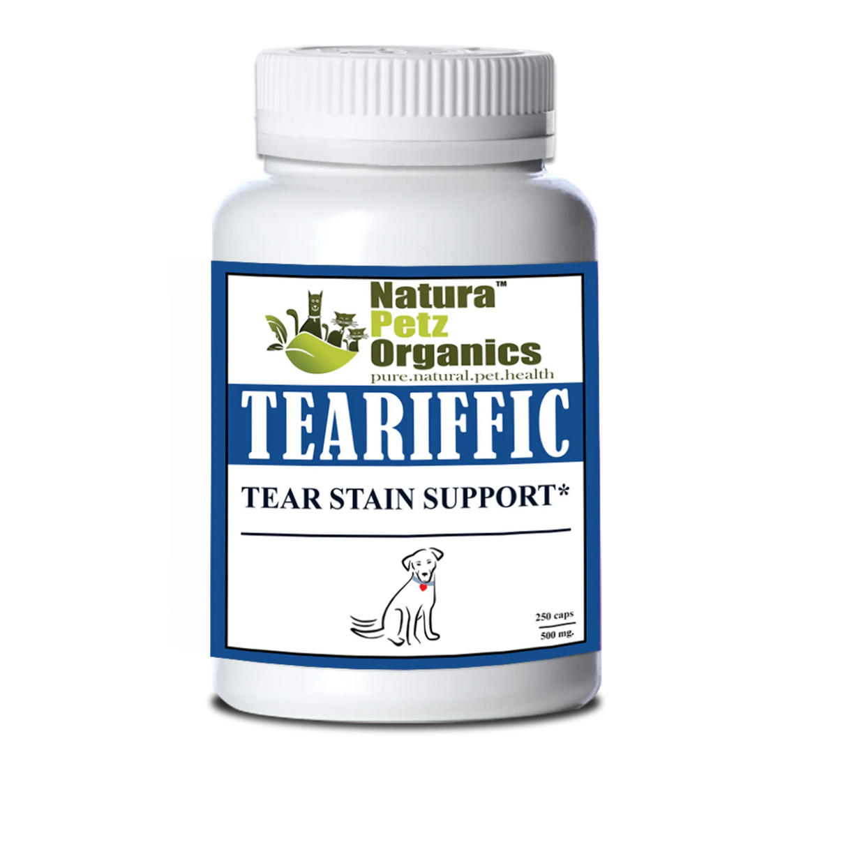 Teariffic - Tear Stain Support For Dogs* Tear Stain Support For Cats* | Animal Vitamins & Supplements | pethousekh