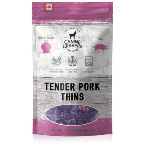 Tender Pork Thins | Dog Treats | pethousekh