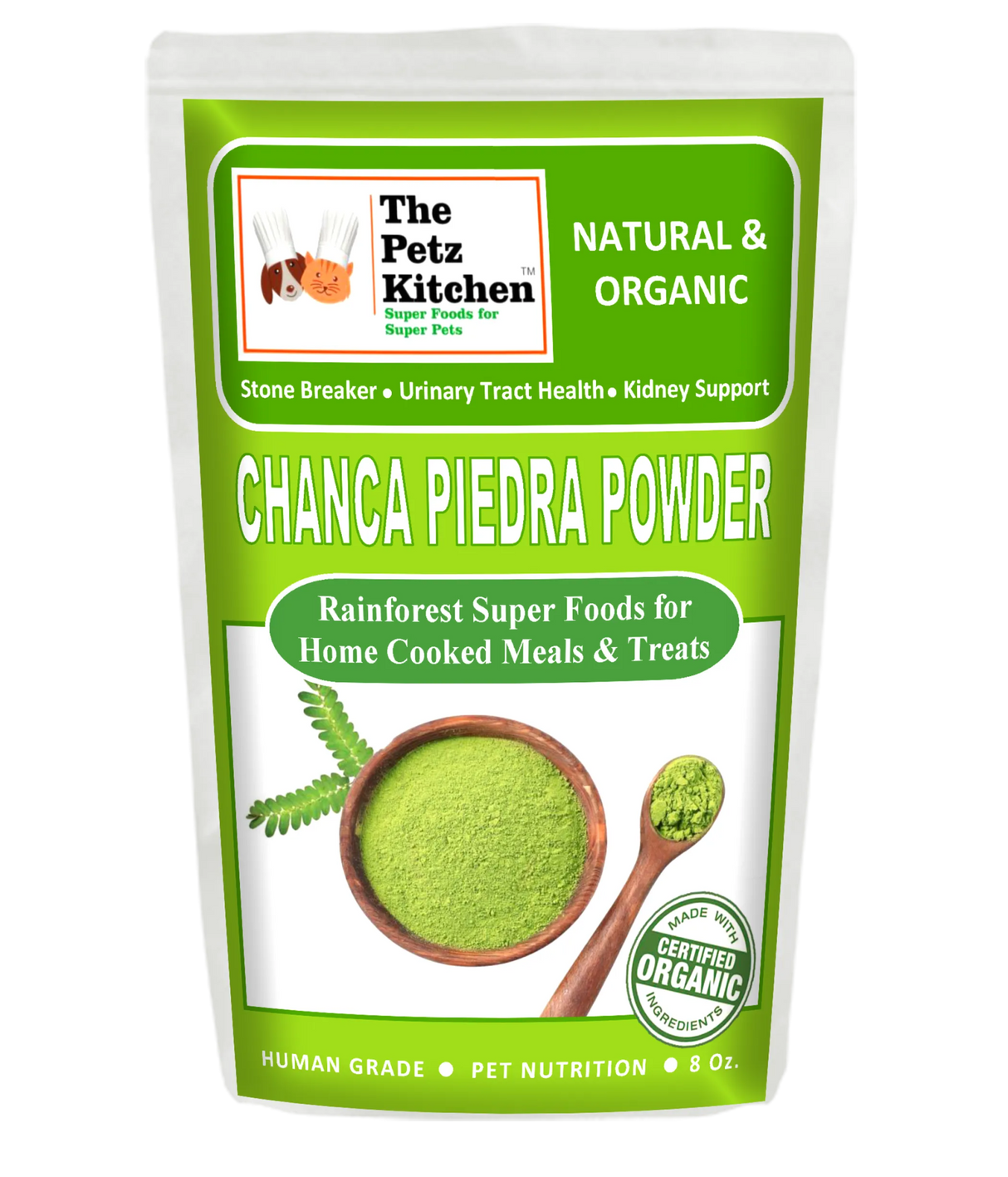 The Petz Kitchen Chanca Piedra Urinary Support Organic | Animal Vitamins & Supplements | pethousekh
