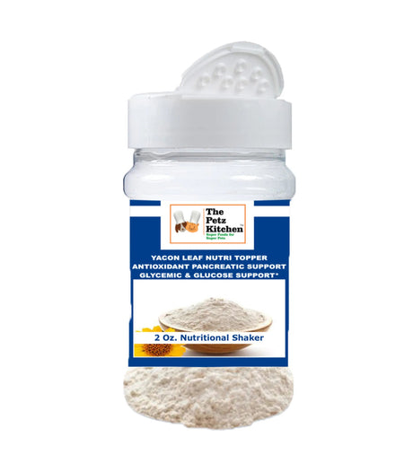 The Petz Kitchen Organic Yacon Leaf for Pet Support | Animal Vitamins & Supplements | pethousekh