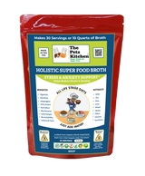 The Petz Kitchen Super Food Broth for Dogs and Cats Stress Relief | Animal Vitamins & Supplements | pethousekh