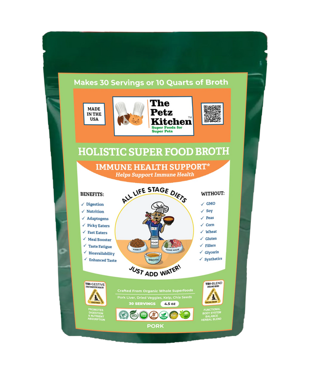 The Petz Kitchen Super Food Immune Support Broth for Dogs | Animal Vitamins & Supplements | pethousekh