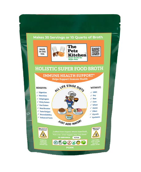 The Petz Kitchen Super Food Immune Support Broth for Dogs | Animal Vitamins & Supplements | pethousekh