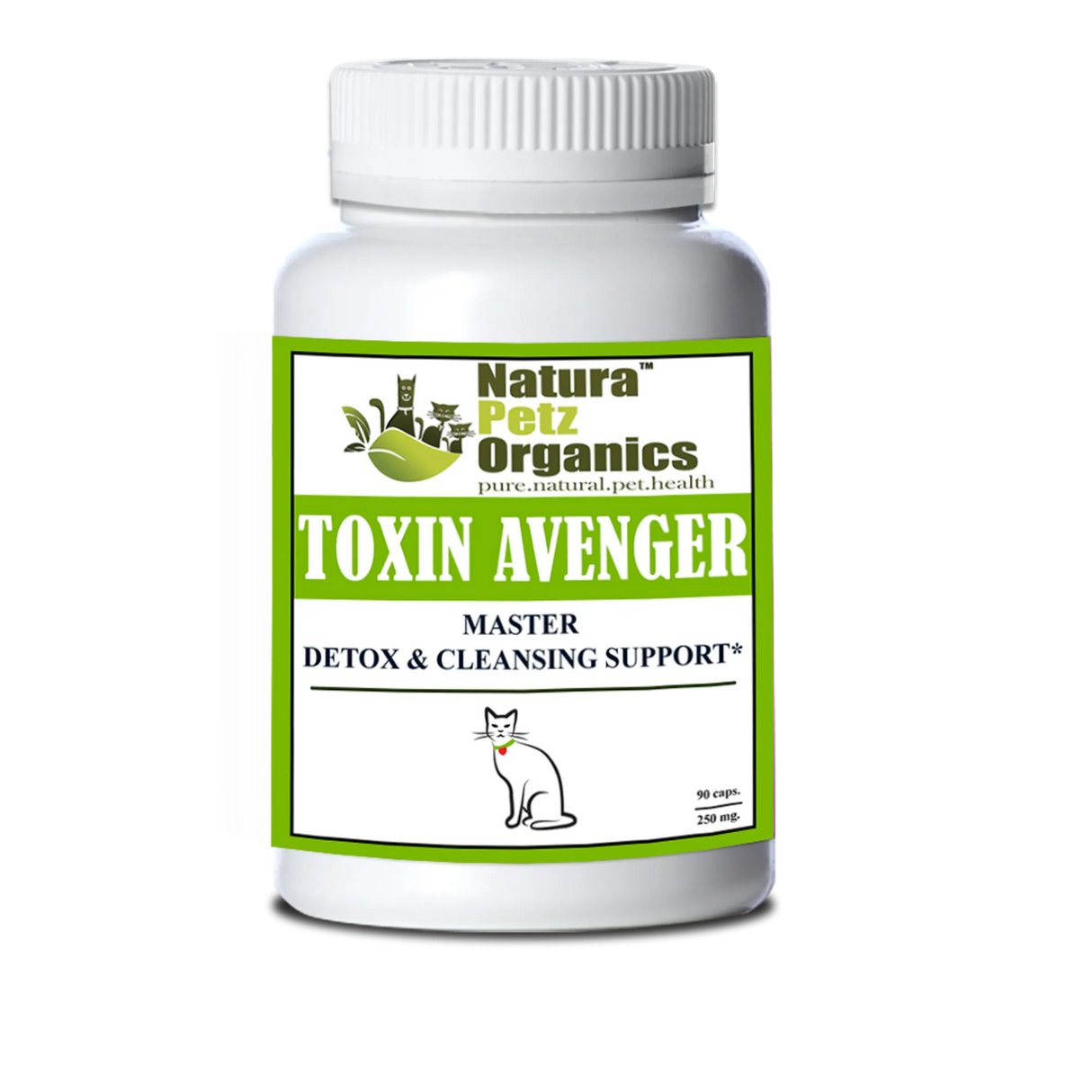 Toxin Avenger Max* Master Detox & Cleansing Support For Dogs And Cats* | Animal Vitamins & Supplements | pethousekh