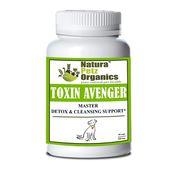 Toxin Avenger Max* Master Detox & Cleansing Support For Dogs And Cats* | Animal Vitamins & Supplements | pethousekh