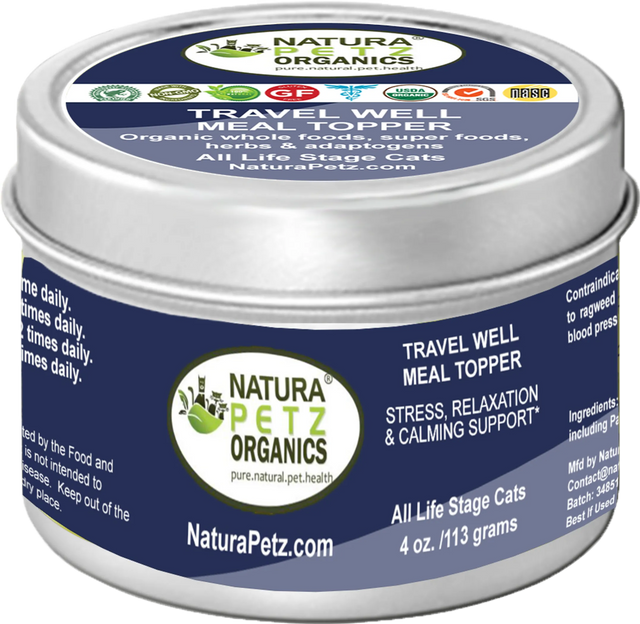 Travel Well Meal Topper* Stress, Relaxation & Calming Support For Dogs And Cats On The Go* | Dog Food Toppers | pethousekh