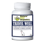 Travel Well - Stress, Relaxation & Calming Stress Support* For Dogs And Cats On The Go* | Animal Vitamins & Supplements | pethousekh