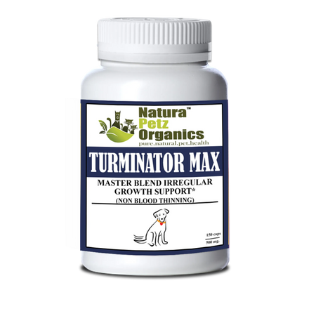 Turminator Max* Master Blend Irregular Growth Support (Non Blood Thinning) For Dogs & Cats* | Animal Vitamins & Supplements | pethousekh